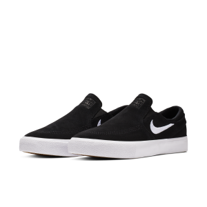 Nike SB Zoom Stefan Janoski Slip RM Skateschoen Zwart (AT8899-002)