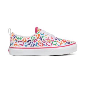 VANS Rainbow Leopard Elastic Lace Era Schoenen Voor Kinderen  (Roze)