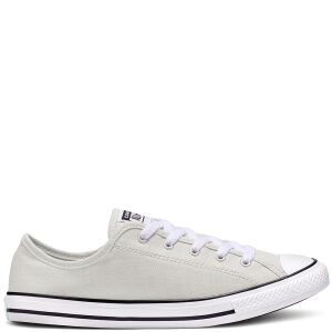 Converse Womens Chuck Taylor All Star Dainty Low Top Mouse/white/black (564983C)