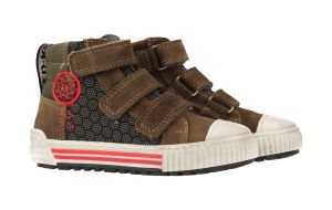 Boys Mid Cut Shoe 3 Velcro (13345-559)