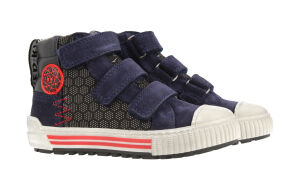Boys Mid Cut Shoe 3 Velcro (13345-639)