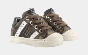 Groene Sneakers Laag | Red-Rag 11003 (11003-557)