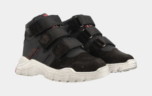 Hoge Zwarte Sneakers | Red-Rag 13119 (13119-929)