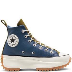 Converse Run Star Hike High Top Navy/dark Moss/egret (568650C)