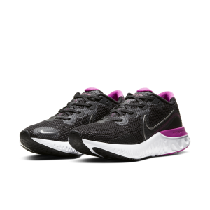 Nike Renew Run ‘Pink’ Black/Metallic Dark Grey/White (CK6360-004)