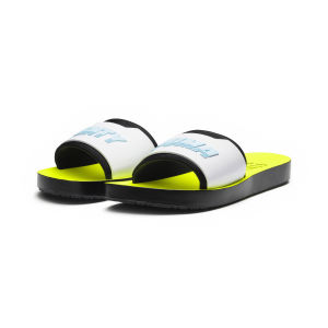 Puma Surf Slide Rihanna Fenty Black White Yellow (W)