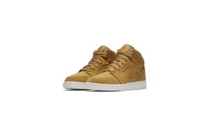 Air Jordan 1 Mid BG GOLDEN HARVEST/SAIL (554725-725)