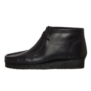Clarks Originals Wallabee Boot Black Leather (261555127)