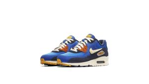 Nike Air Max 90 Premium SE ‘Game Royal Light Cream’ Game Royal/Light Cream-Camper Green (858954-400)