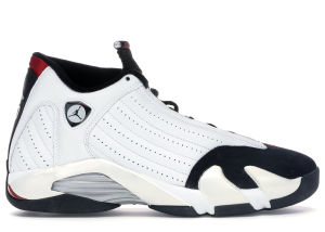 Air Jordan 14 Retro ‘Black Toe’ 2006 White/Black/Varsity Red/Metallic Silver (311832-162)