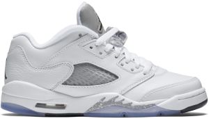 Air Jordan 5 Retro Low GG White Metallic Silver (819172-122)
