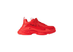 Balenciaga Triple S Allover Logo Red (W)