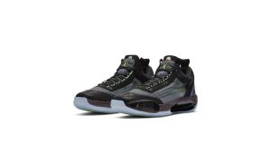 Air Jordan 34 Black/White/Vapor Green/Bleached Coral (CZ7750-003)