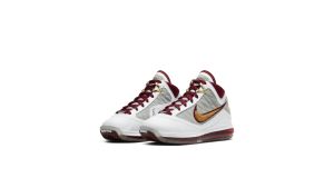 Nike LeBron 7 QS GS ‘MVP’ White/Team Red/Wolf Grey/Bronze (CZ8899-100)