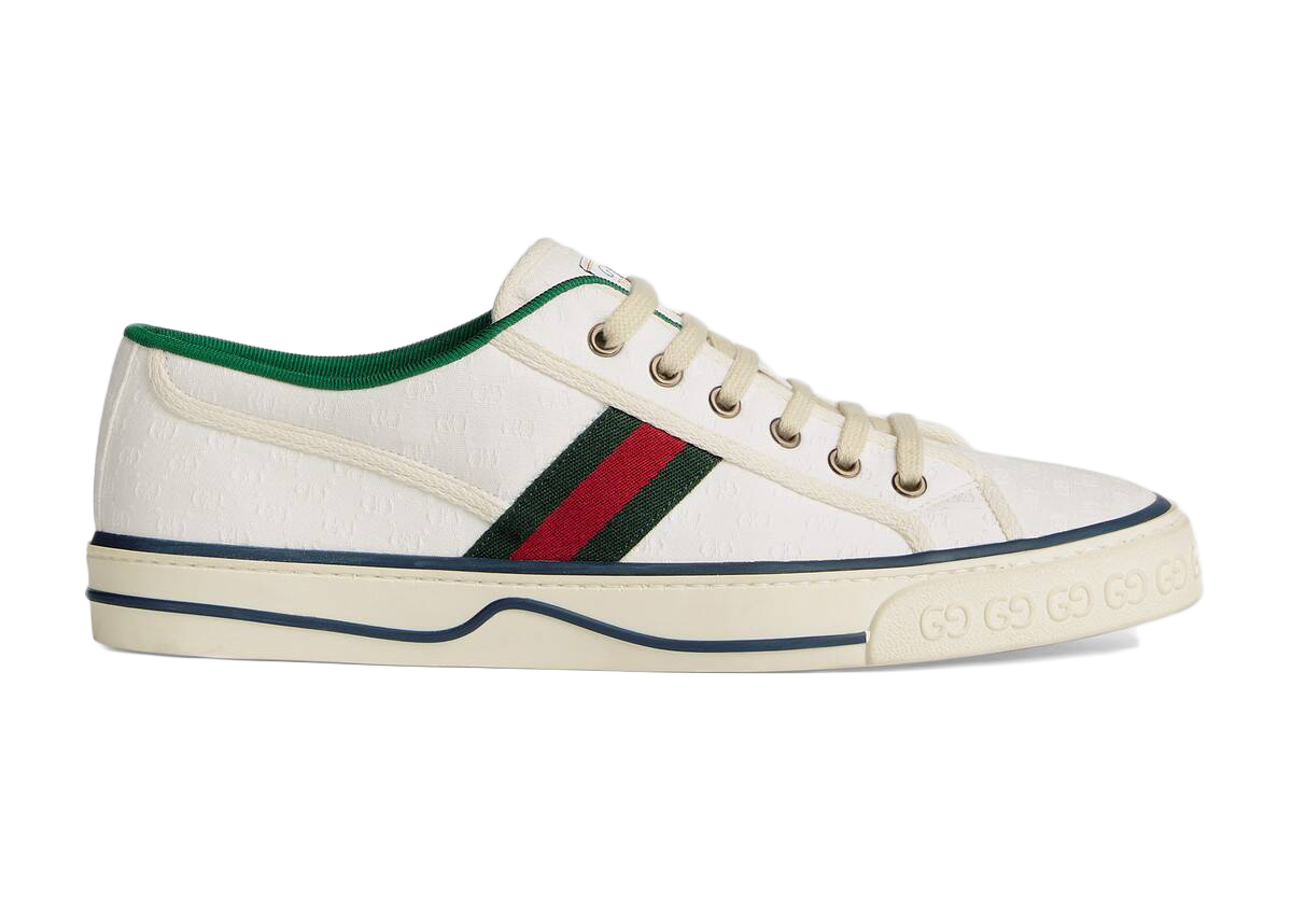 Gucci Tennis 1977 Mini GG White _606111 99W90 9085