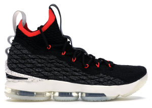 Nike LeBron 15 Black Bright Crimson