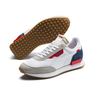 Puma Future Rider Stream On Gray Violet / Puma White / Dark Denim (371530-02)