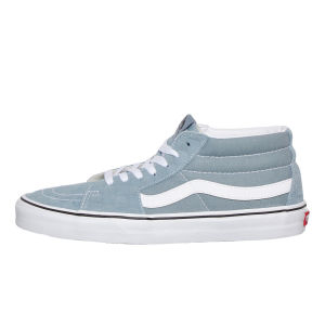 Vans SK8-Mid (Deboss Checkerboard) Lead / True White (VN0A3WM3XHY1)