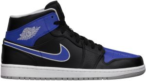Air Jordan 1 Mid Black Game Royal (554724-007)