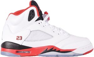 Air Jordan 5 Retro GS Fire Red Black Tongue (440888-120)