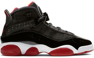 Jordan 6 Rings’Bred’ GS Black/Varsity Red/White (323419-062)