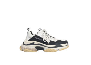Balenciaga Triple S White Black