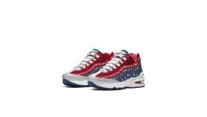 Nike Air Max 95’Ugly Christmas Sweater’ GS White/University Red/Noble Red (CT1593-100)