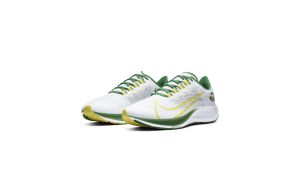 Nike Air Zoom Pegasus 37 ‘Oregon’ White/Pure Platinum/Apple Green/Yellow Strike (CZ5389-100)