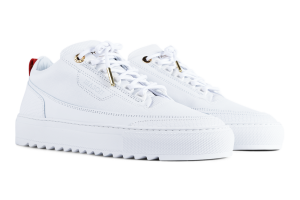 Mason Garments Firenze Leather/Stampato White (SS20-23A)