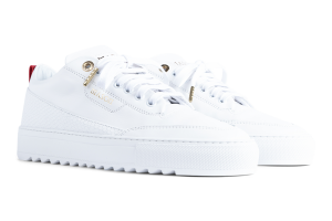Mason Garments Torino Leather/Python White (SS20-12F)