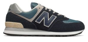New Balance 574 Dark Navy Marred Blue