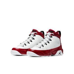 Jordan 9 Retro White Gym Red (GS)