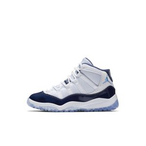 Jordan 11 RETRO BP White/UNIVERSITY BLUE-MIDNIGHT NAVY (378039-123)