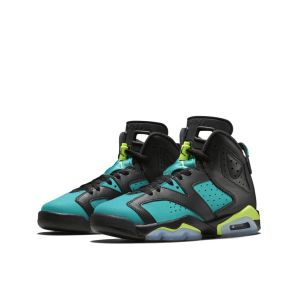 Air Jordan 6 Retro GG Black Turbo Green (543390-043)