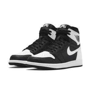 Air Jordan 1 Retro High OG ‘RE2PECT’ Black/White (555088-008)