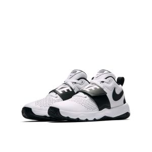 Nike Team Hustle D 8 White Black (GS)