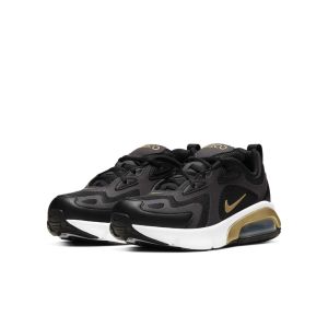 Air Max 200 Black Metallic Gold (GS)