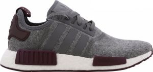 adidas NMD R1 Wool Grey Four Maroon