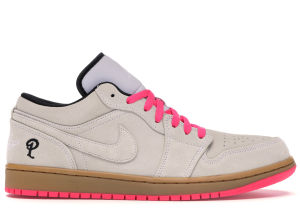 Sneaker Politics x Air Jordan 1 Low ‘Block Party’ White/White-Gum Yellow (CQ3587-119)