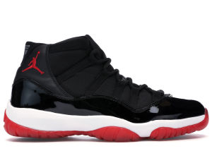 Air Jordan 11 Retro ‘Bred’ 2001 Black/Varsity Red-White (136046-061)