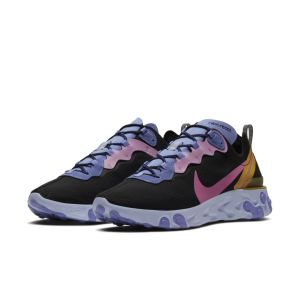 Nike React Element 55 Black Palest Purple (CI9593-001)