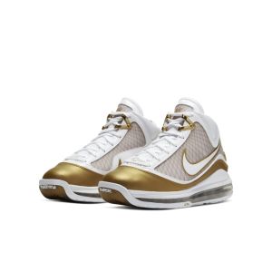 Nike Air Max LeBron 7 QS’China Moon’ 2020 GS White/White/Metallic Gold (CK0719-100)