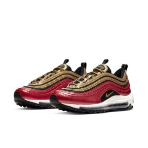 Nike Air Max 97 Red Gold Sequin (W)