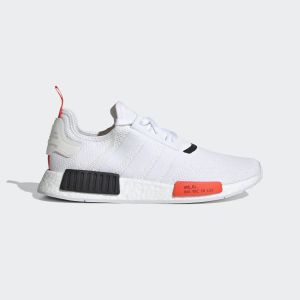 Adidas NMD R1 White Solar Red (EH0045)