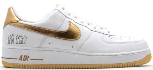 Nike Air Force 1 07 Players White/ Metallic-Gold (315092-171)