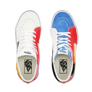 Vans SK8-Hi ‘Patchwork’ Multi/True White (VN0A38GEVMF)
