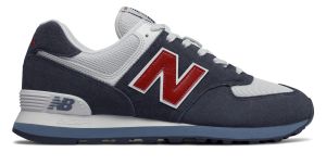 New Balance 574 Classic Core Plus Navy Red