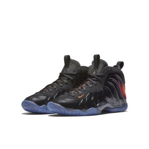 Nike Little Posite One ‘Halloween’ Black/Orange Blaze-White (846077-002)
