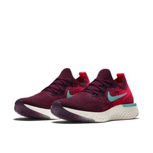 Nike Epic React Flyknit Bordeaux Hyper Jade (W)