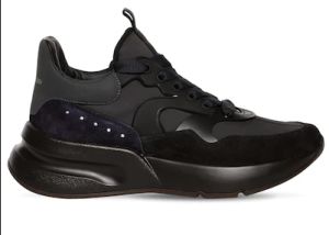 Alexander McQueen Mesh Runner Black